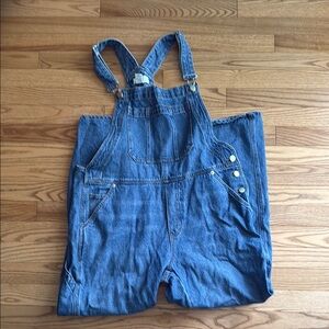 H&M Classic Blue Denim Overalls